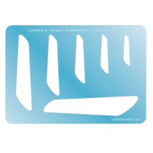 Template slanted drop