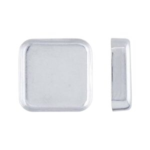 Zetbakje Vierkant 925 sterling. Diverse afmetingen