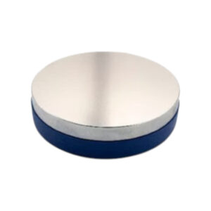 Vlaktas rond. Doorsnee 75mm Rubber onderkant