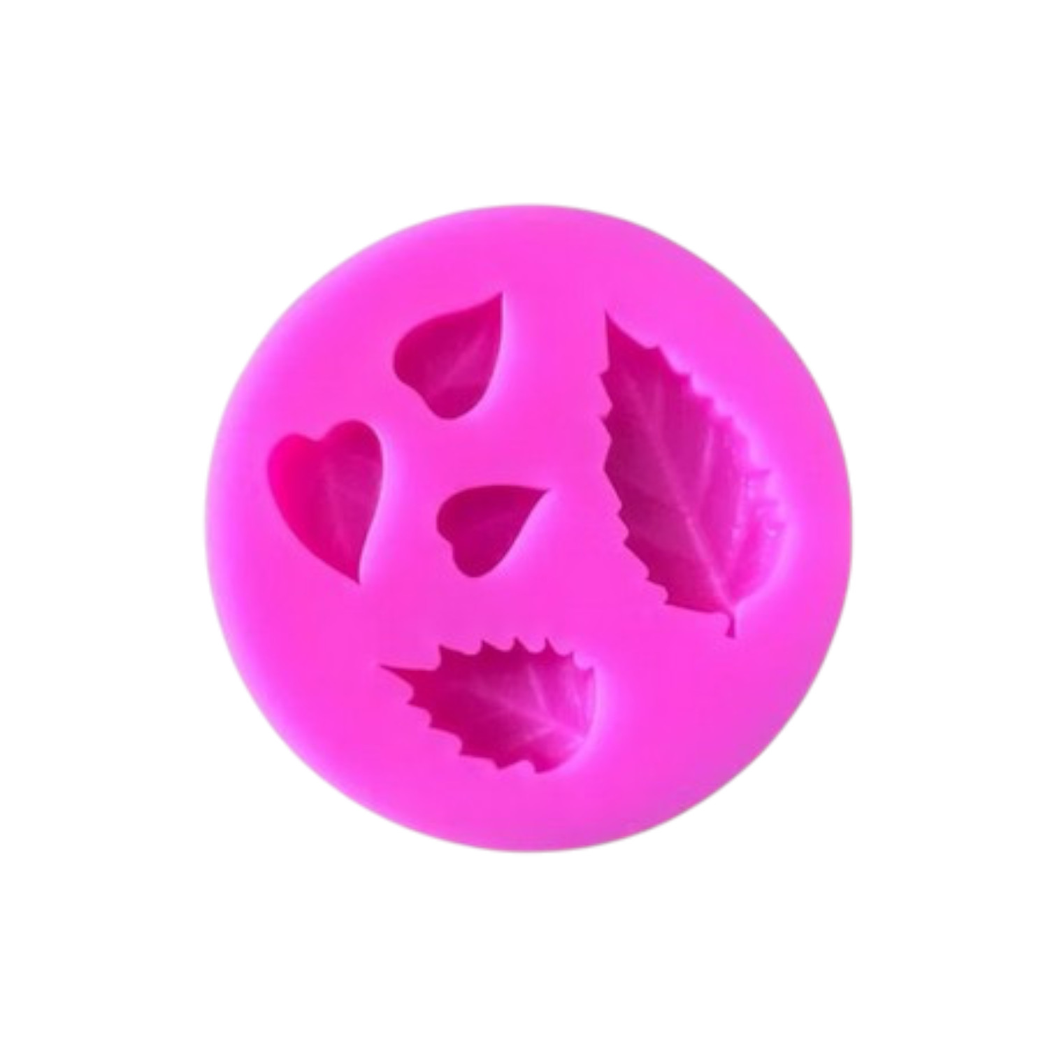 Siliconen mal 5 blaadjes