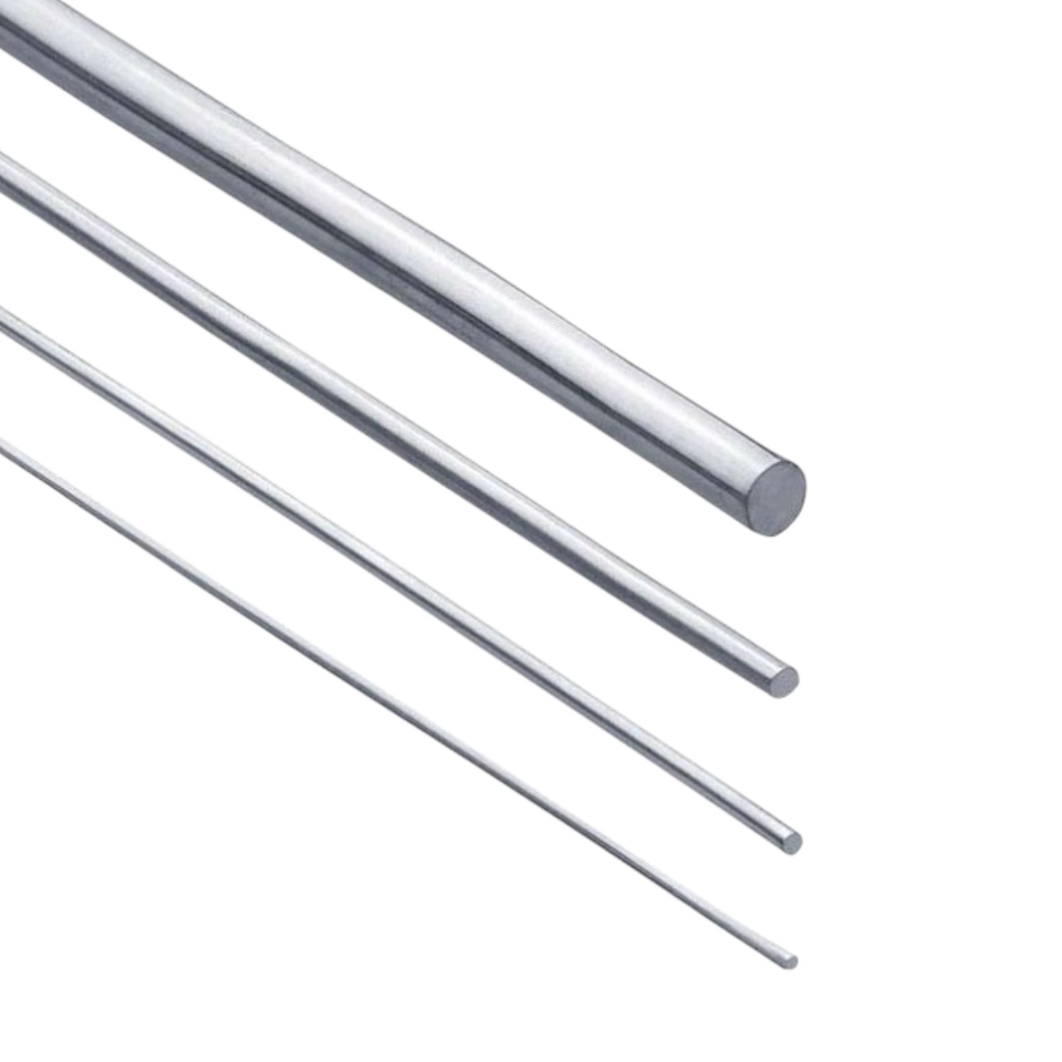 Zilverdraad 925 zilver rond.