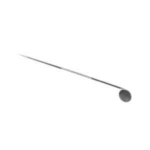 Reverspin, brochepin, hoedenspeld, dasspeld. Met beveiliger 925 zilver