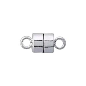 Magneet slot, slotje 9,1mm 925 Sterling Zilver