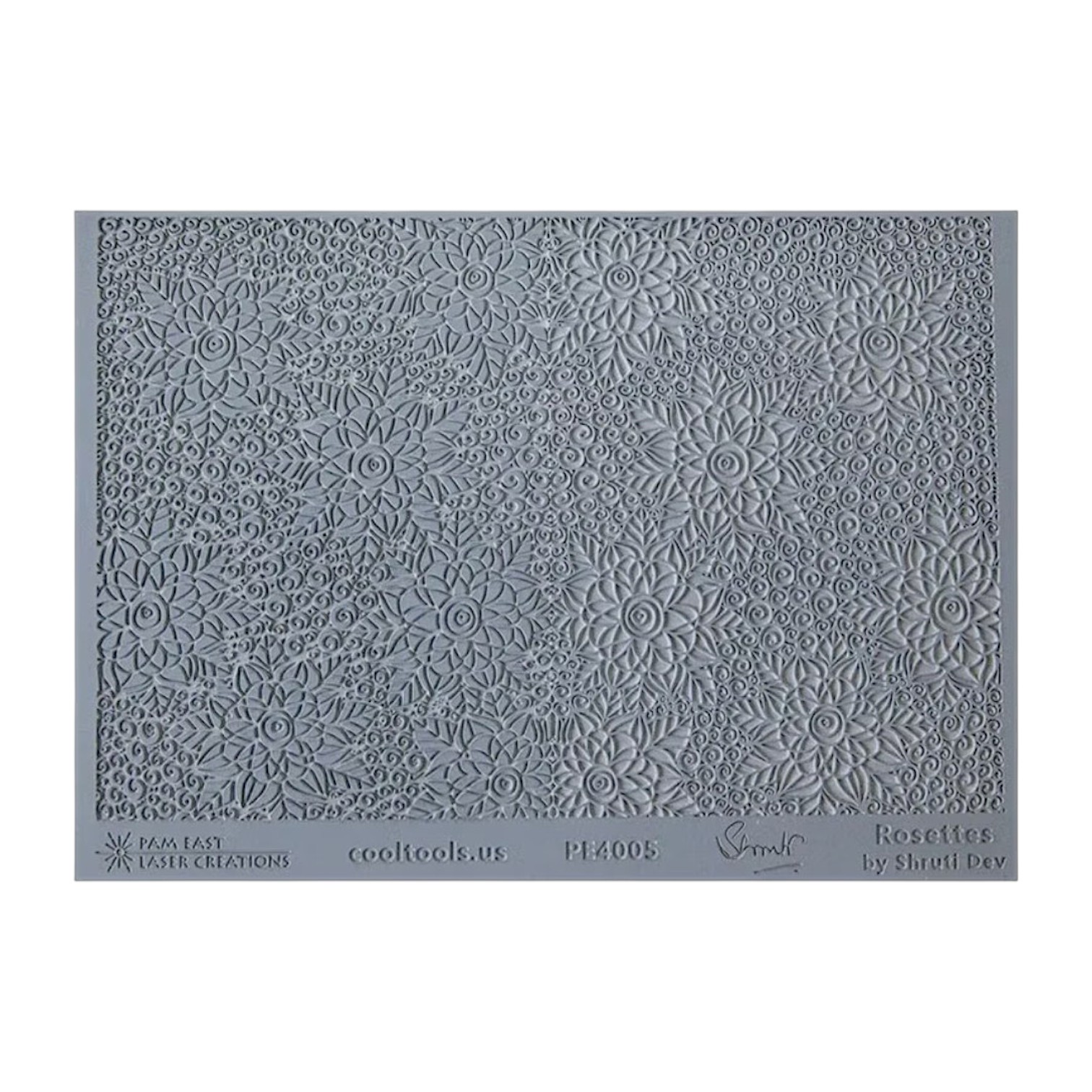 Textuurmat Rubber Rosettes Pam East PE4005