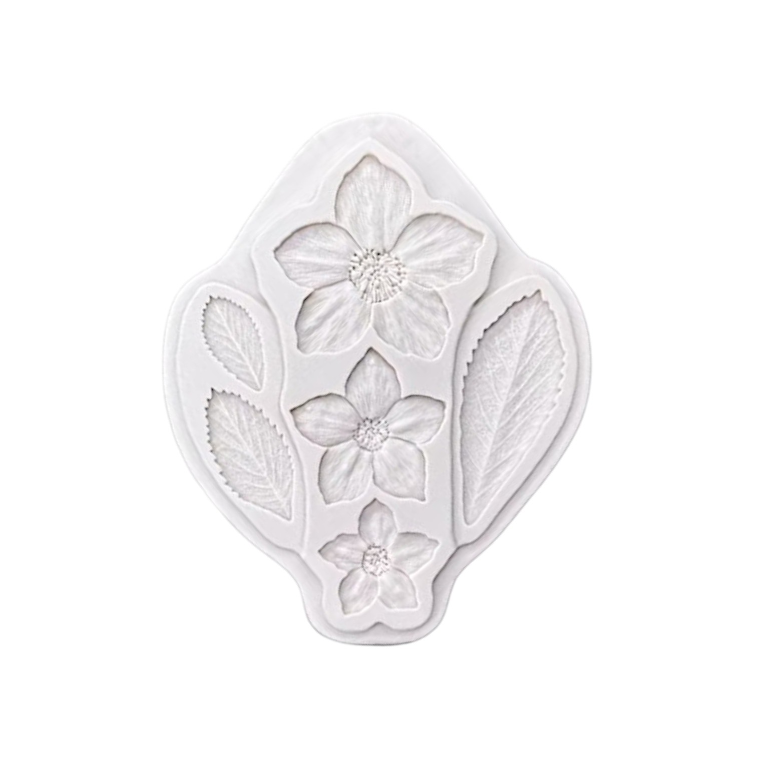 Siliconen mal klaproos