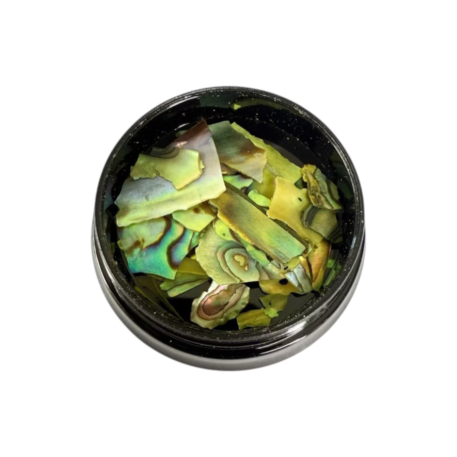 Abalone, schelp snippers voor inlay. Shell. Parelmoer. 5gram Diverse kleuren - Afbeelding 3