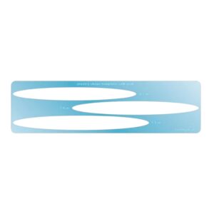 Sieraden template voor het maken van armbanden van (metaal) klei.