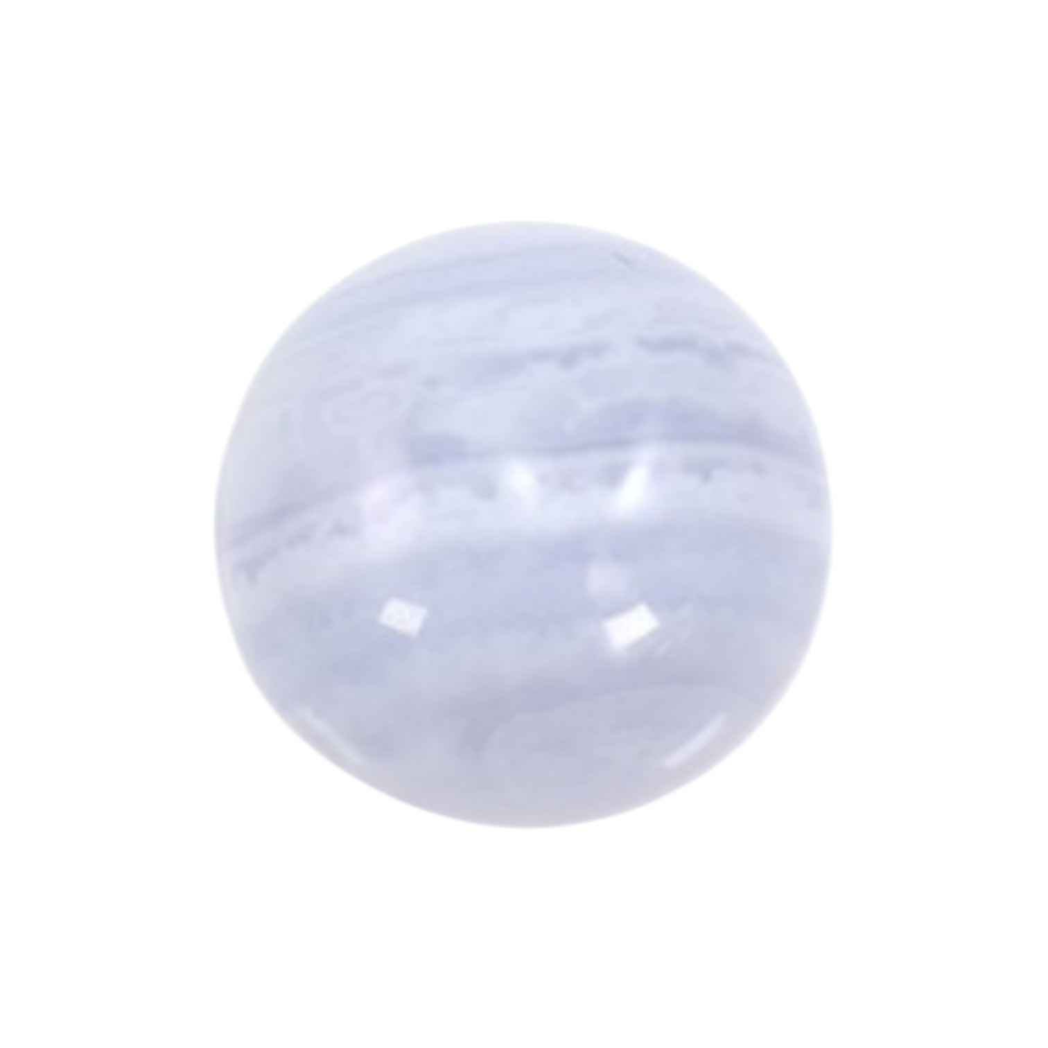 Chalcedoon Natuursteen cabochon Rond Diverse afmetingen.