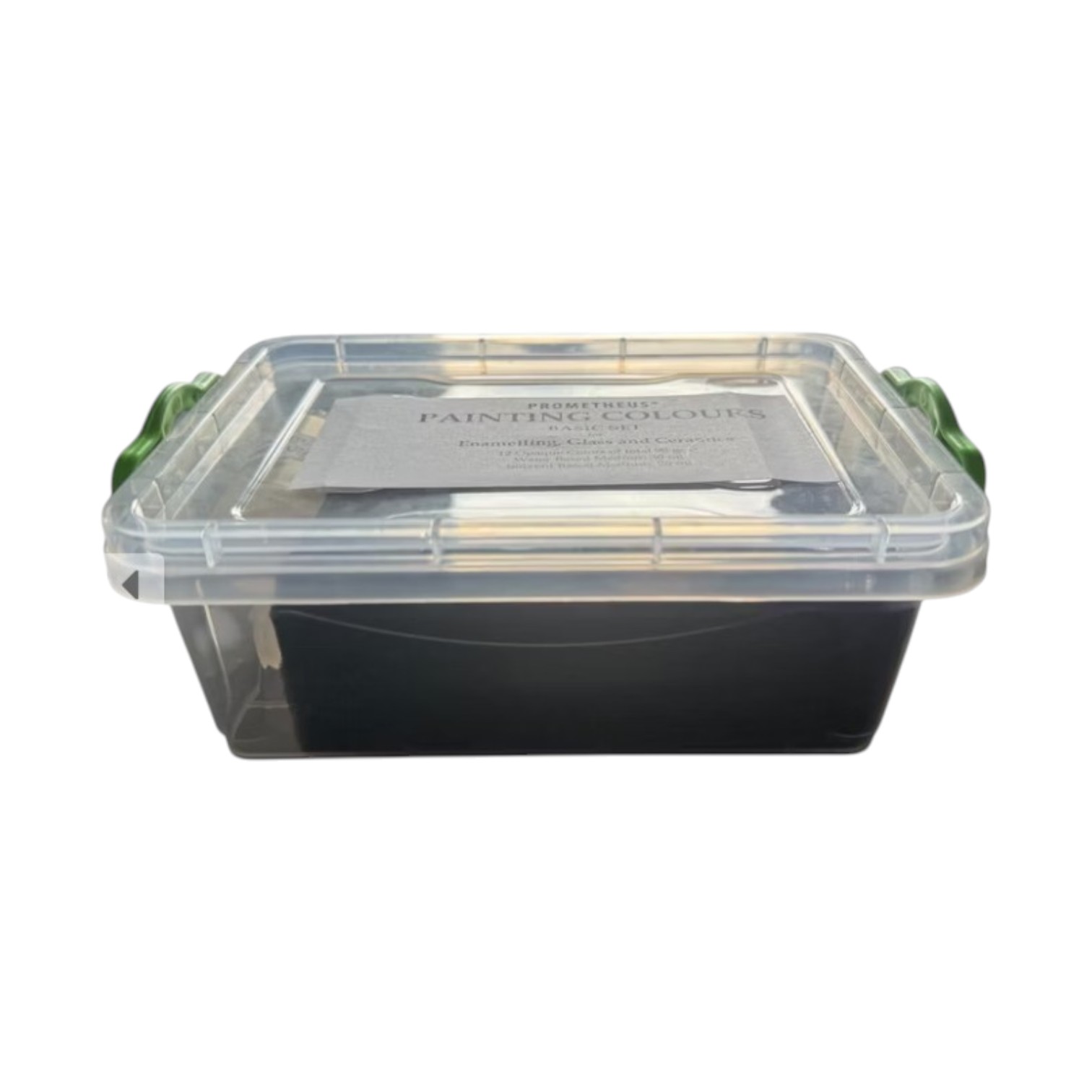 Starterset verf voor emailleren, glas en keramiek. - Afbeelding 3