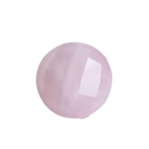 Roze Quarts Facet geslepen Natuursteen Rond 16mm