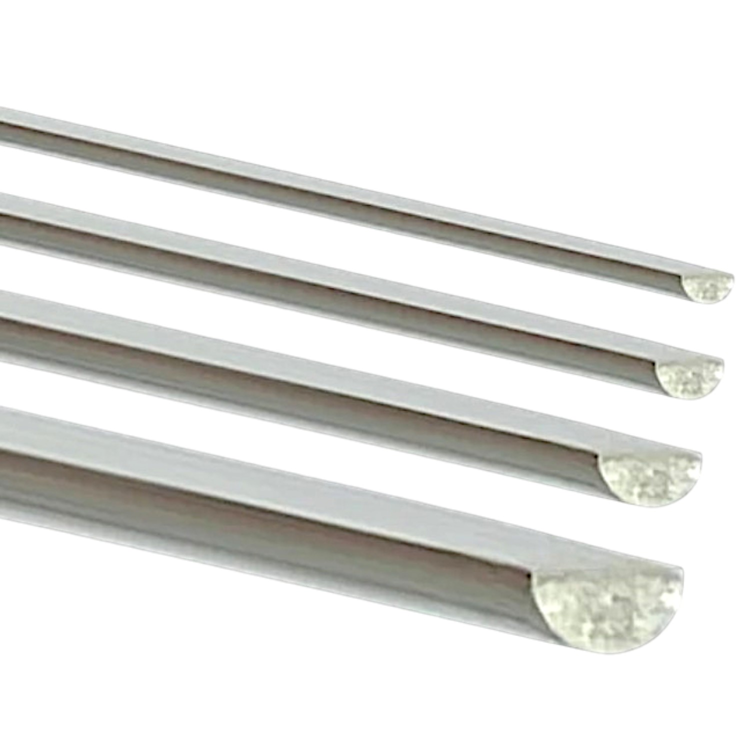 Zilverdraad 925 half rond Diverse diameter