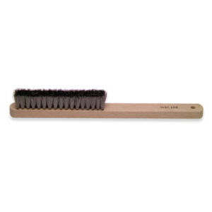 Handborstel staal 0,08 mm met 4 rijen en een lengte van 22 cm