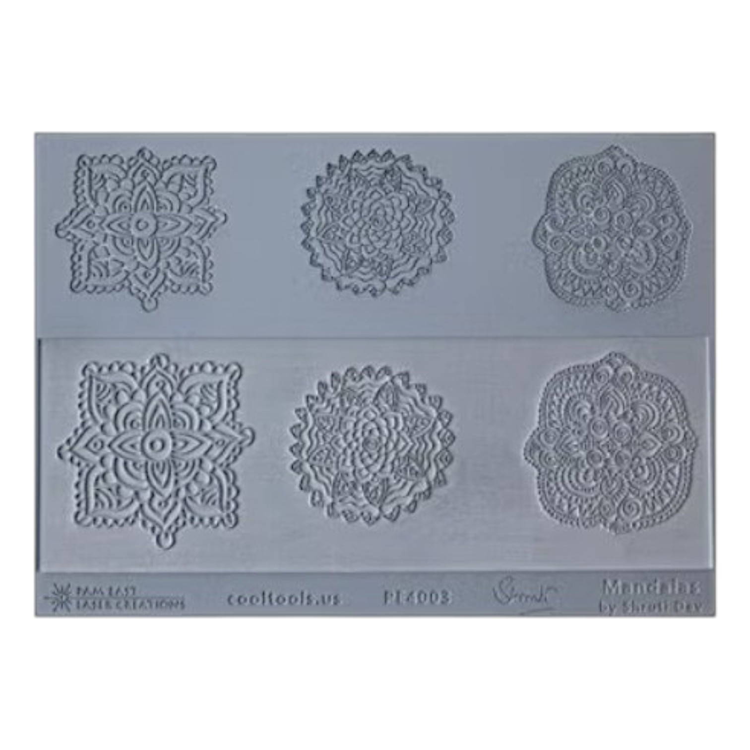 Textuurmat Rubber Mandalas Pam East PE4003