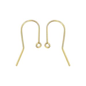 Oorhaakjes 925 zilver Gold Plated