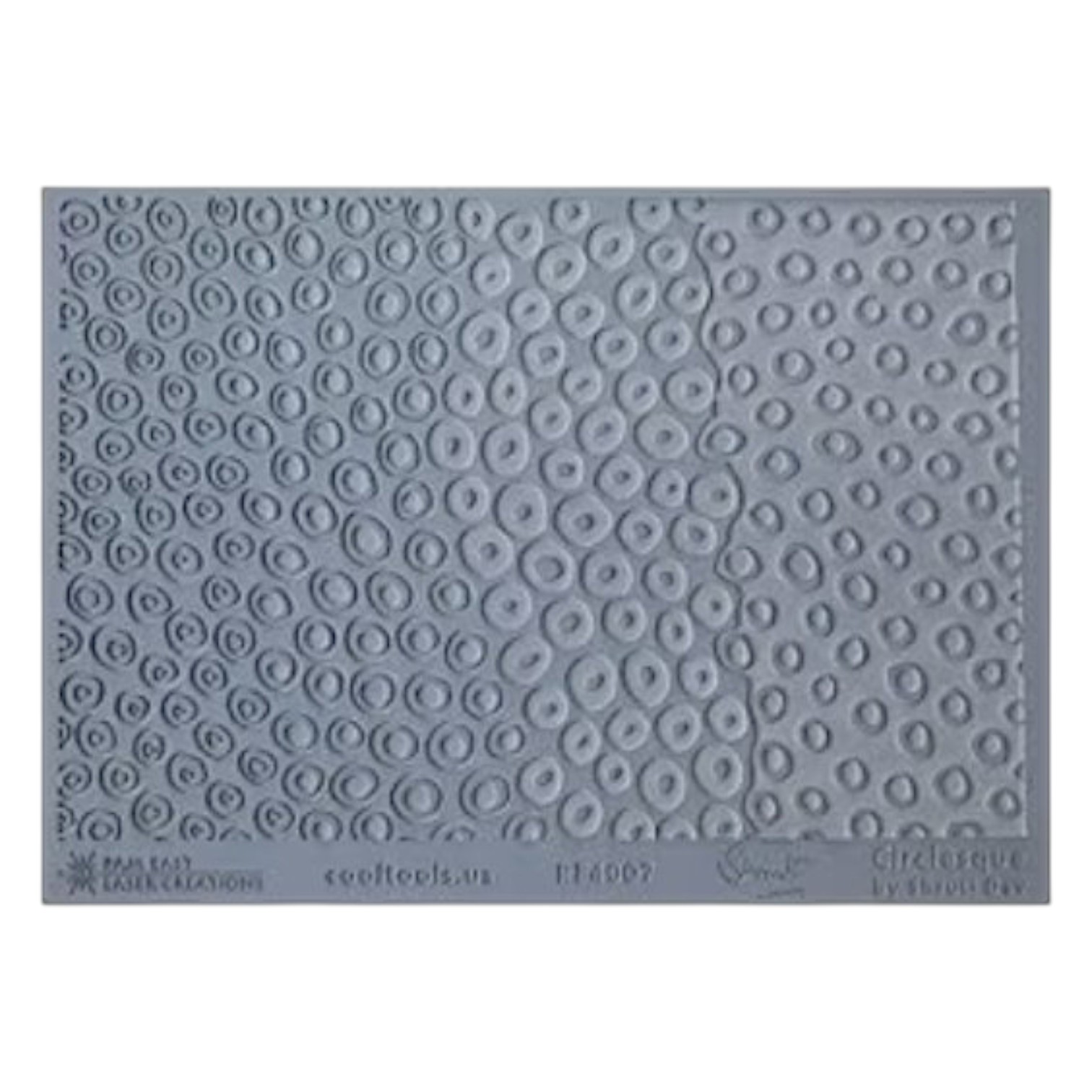 Textuurmat Rubber Circlesque Pam East PE4007