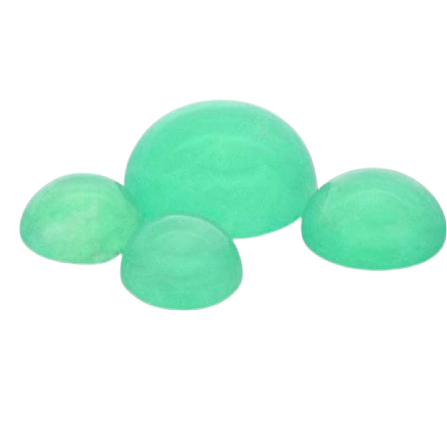 Chrysoprase Cabochon Natuursteen Rond diverse maten - Afbeelding 2