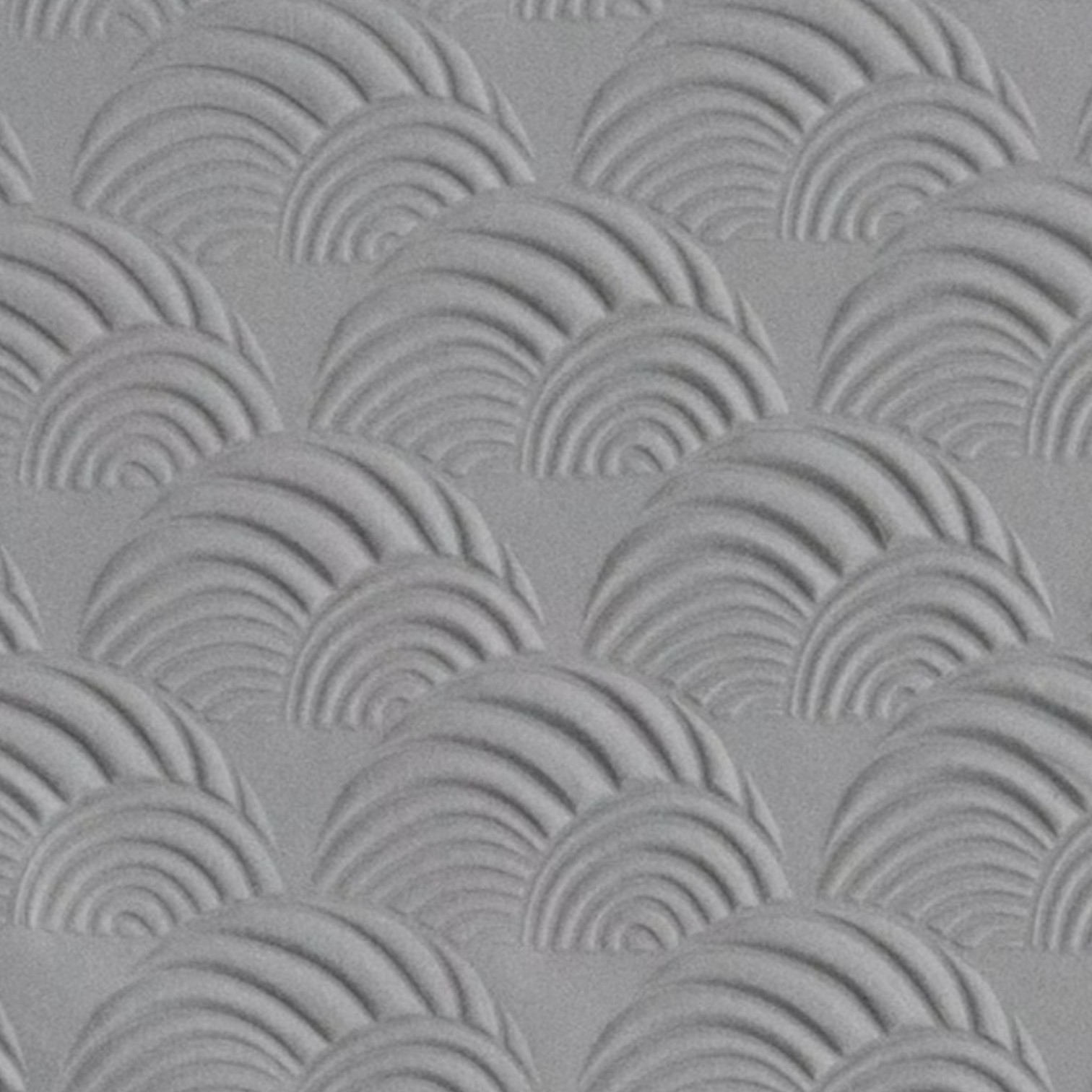 Textuurmat Rubber. ca 5*10 cm Seashell Sunset Embossed - Afbeelding 2