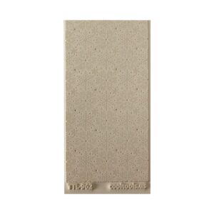 Textuurmat Rubber. ca 5*10 cm snowflakes embossed