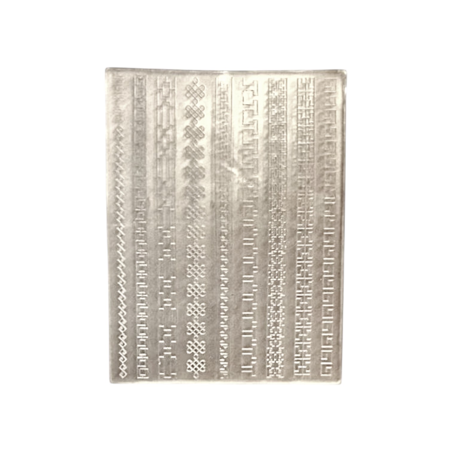 Siliconen mal subtiele randjes