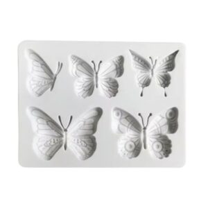 Siliconen mal verschillende vlinders