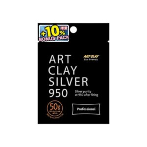 Art Clay Silver 950 Zilver Klei 50 Gram ACS ( A-0297) BONUSVERPAKKING