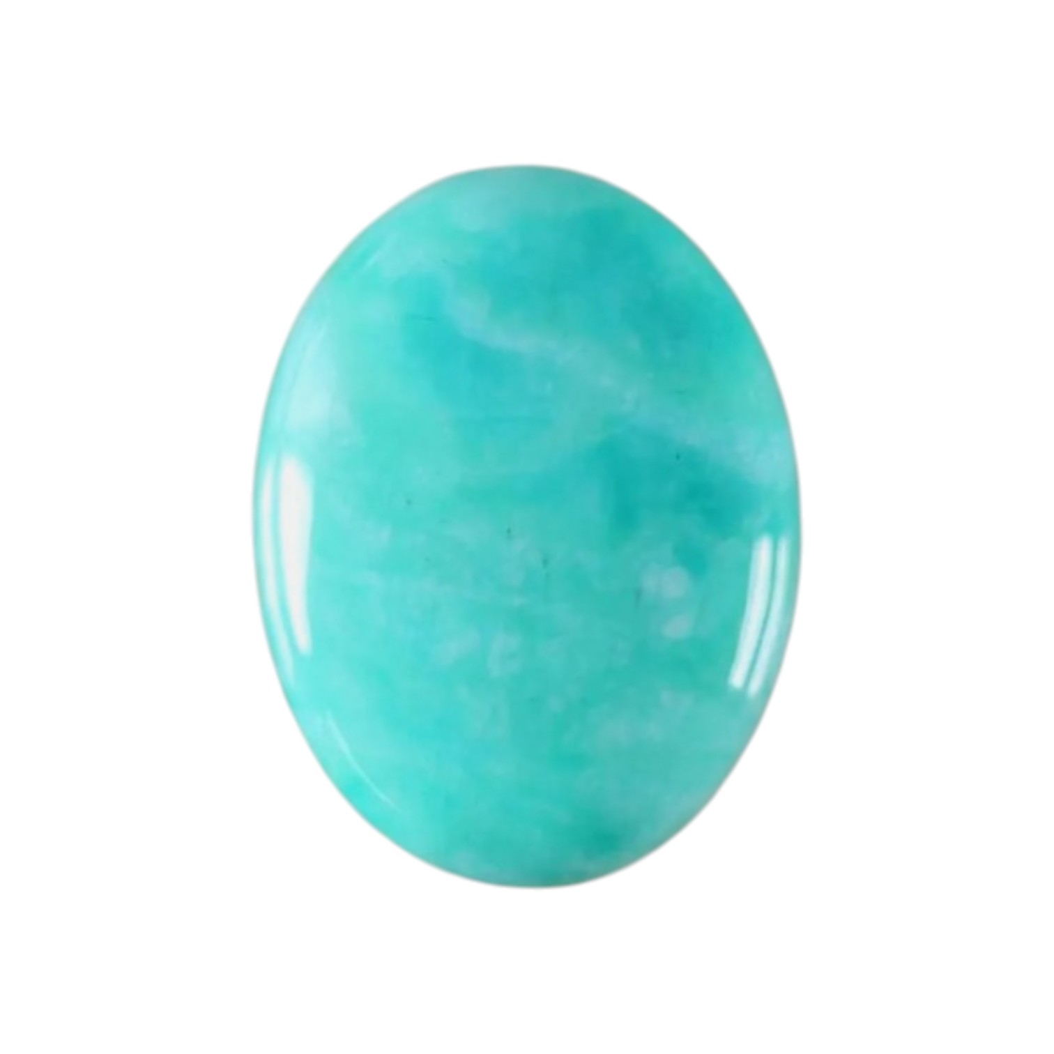 Natuursteen Cabochon Ovaal Amazoniet Diverse afmetingen.