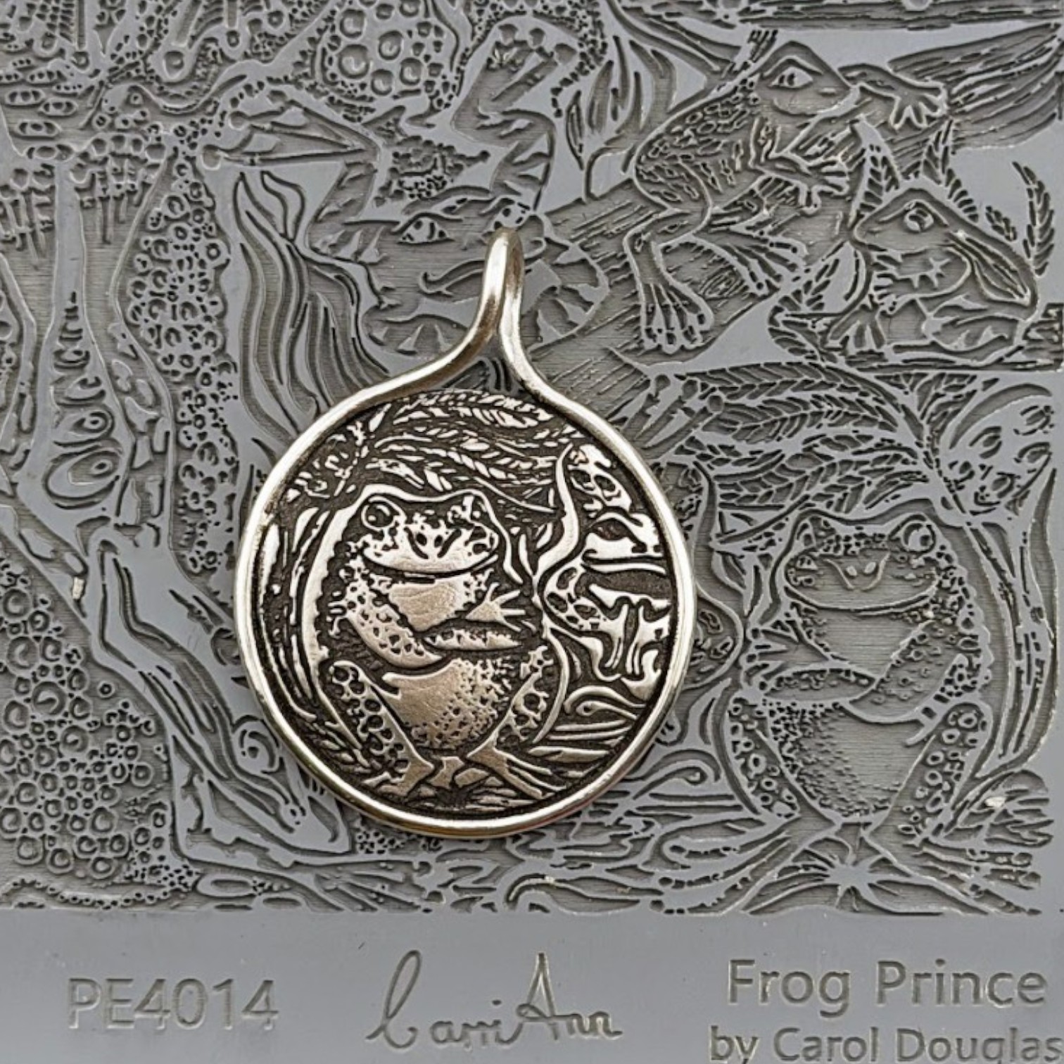 Textuurmat Rubber Frog Prince Pam East PE4014 - Afbeelding 2