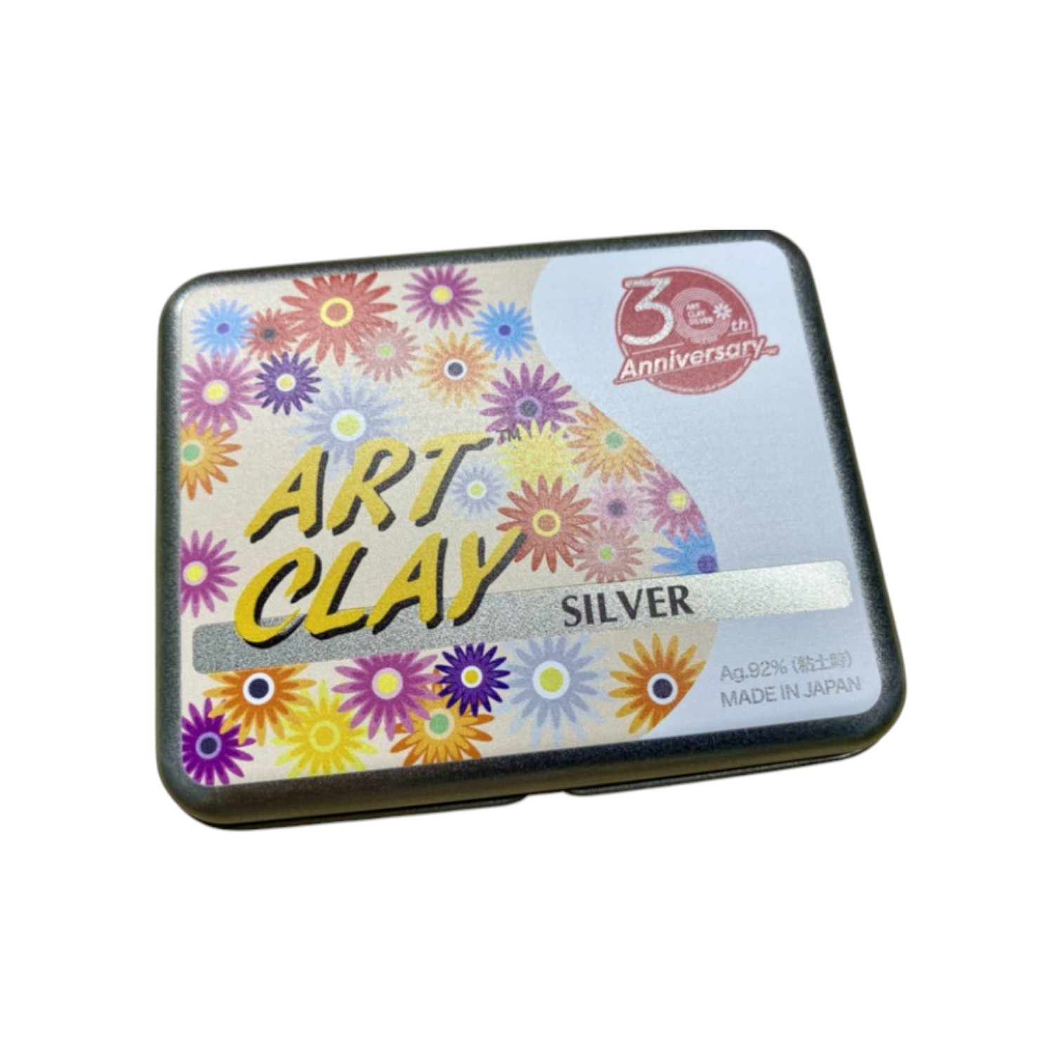 Zilverklei 50 gram Jubileum. Limited Edition (A-0380) Per blikje of set van 3 blikjes - Afbeelding 4