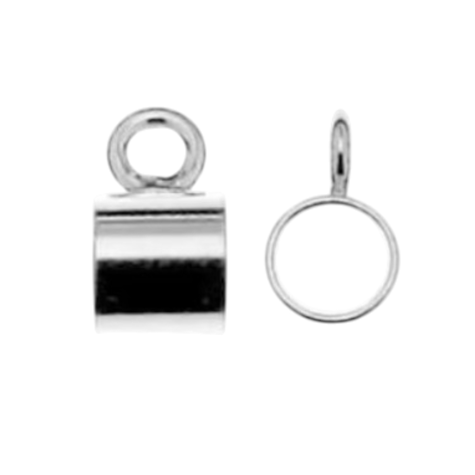 Hangeroog met jumpring, 925 Sterling zilver