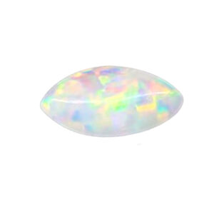 Markies, wit, opaal, synthetische opal, synthetic, marquis, labgrown,