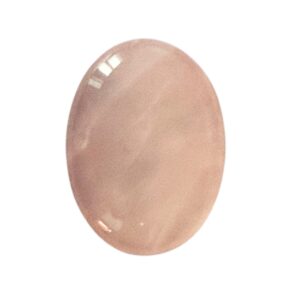 Naturstein Cabochon Oval Light Rose Quartz Verschiedene Größen.