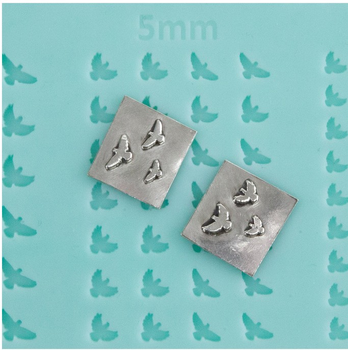 Finishing touch mold. Siliconen mal Bird - 069 - Afbeelding 2