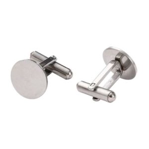 Manchetknoop RVS Set van 2