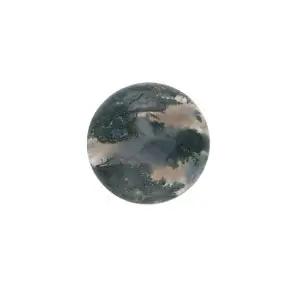 Agate mousse Cabochon pierre naturelle. Rond.  Différentes tailles