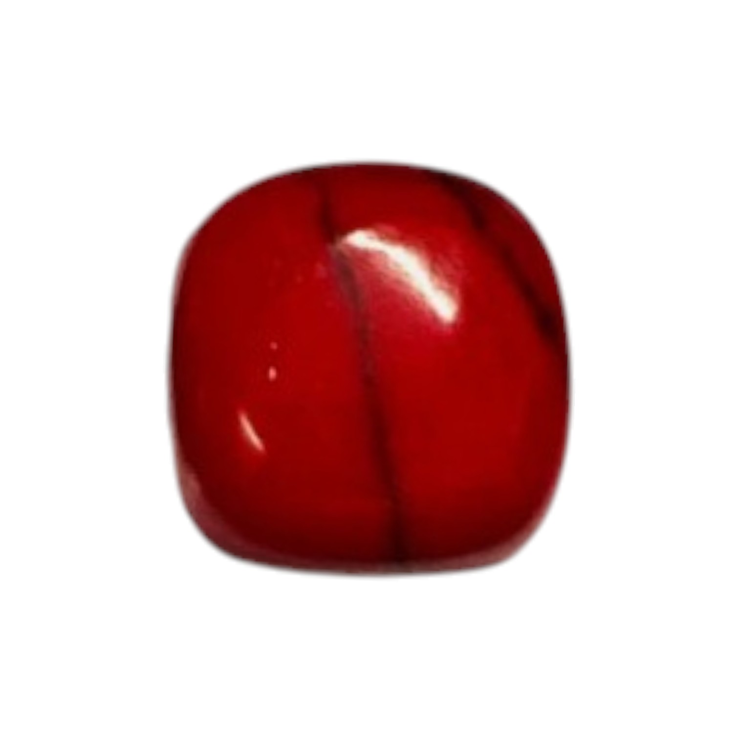 Cabochon de jade rouge en pierre naturelle carrée 10*10mm