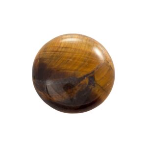 Tigerauge Cabochon Naturstein. Rund.  Verschiedene Größen