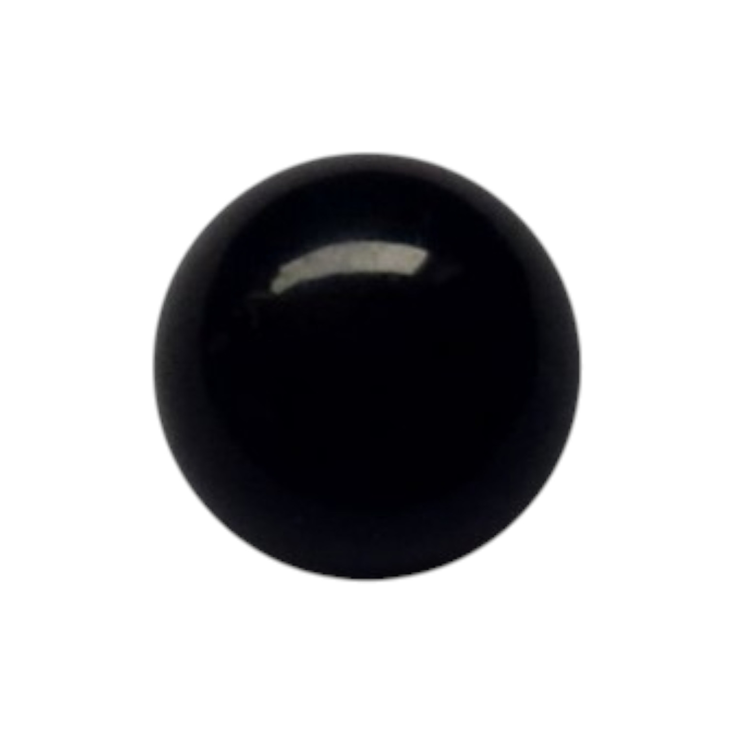 Natuursteen cabochon. Zwarte Agaat Rond Diverse afmetingen