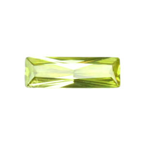 cz stone, zirconia, rechthoekig, recktangle, geel