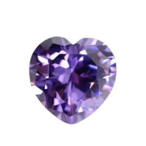 Zirconia AAAAA Hartje Diverse afmetingen Amethist STAFFELKORTING