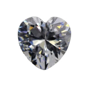 Zirconia AAAAA Hartje Diverse afmetingen Helder wit STAFFELKORTING