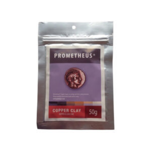 Koperklei 50 gram Prometheus. metaalklei, metalclay, copper clay