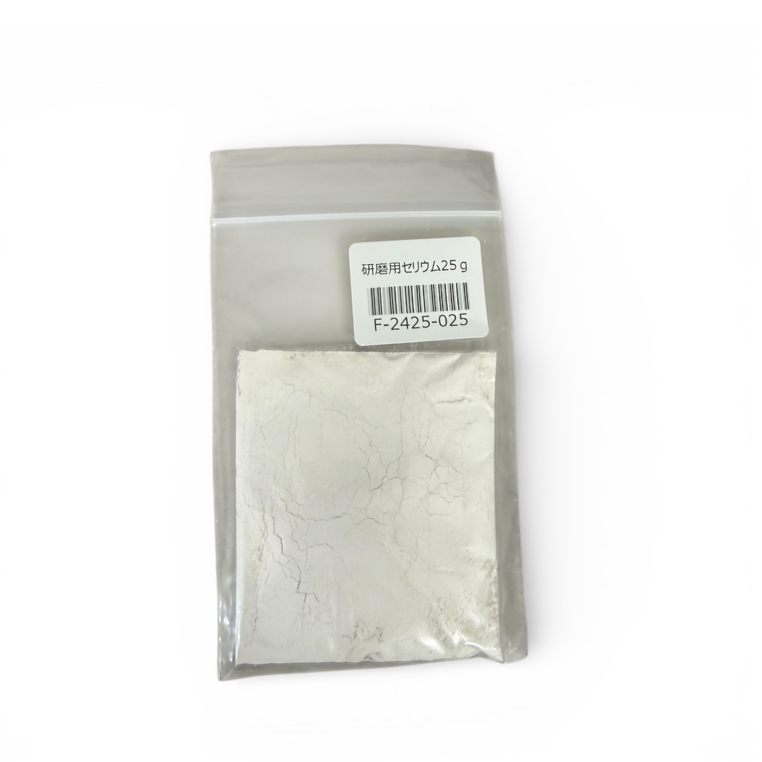 Polijstpoeder voor polijsten van glas, steen, emaille