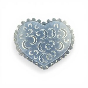 siliconen mini mal met maantjes voor sieraden maken van zilverklei of andere (metaal) klei zoals koperklei, polymeerklei, bronsklei etc.