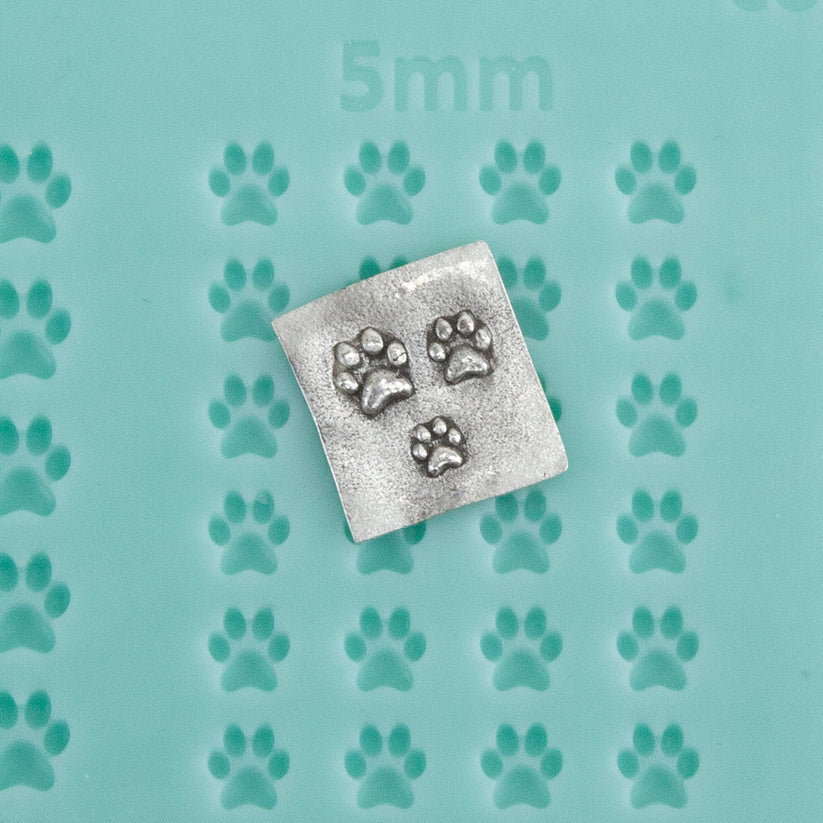 finishing touch mold cooltools, paw, pootje , hond, kat