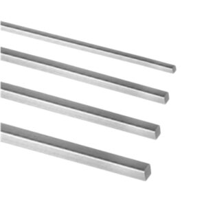 Restant 925 zilver vierkant draad 1 mm 47cm