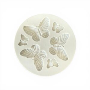 Siliconen mal verschillende vlinders