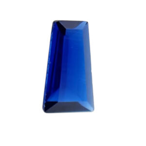 Zirconia AAAAA Trapeze vorm  HITTEBESTENDIG Spinel Blauw 5x3x2mm STAFFELKORTING