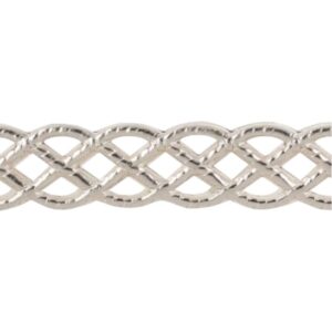 Restant  Galeriedraad, zetdraad 925 zilver Keltisch 8,5 cm * 4,1 mm