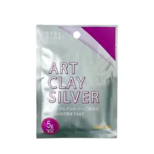 5 gram zilverklei voor het sieraden maken van metaalklei, silverclay, van Art Clay silver.