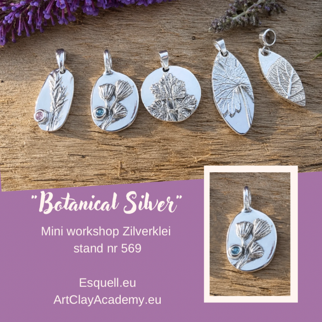 wil je een miniworkshop zilverklei volgen tijdens het creaweekend Hardenberg op 9-10 en 11 oktober? Meld je dan nu aan!